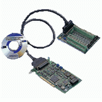 PCI-1711  100KS/s，12位16路單端輸入低成本多功能數(shù)據(jù)采集卡