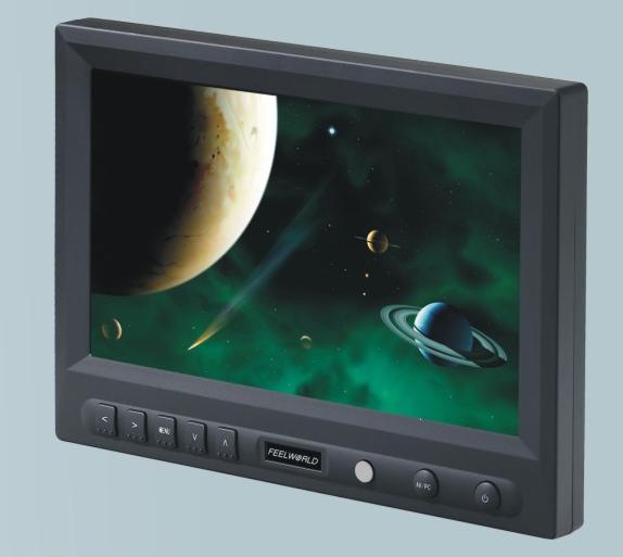 FEELWORLD 8寸觸摸屏高清車(chē)載液晶顯示器帶DVI、HDMI