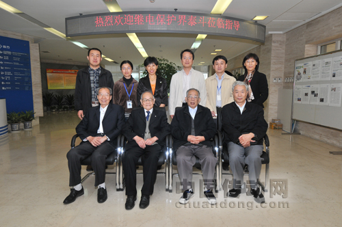 中國繼電保護(hù)泰斗級專家來公司參觀指導(dǎo) 