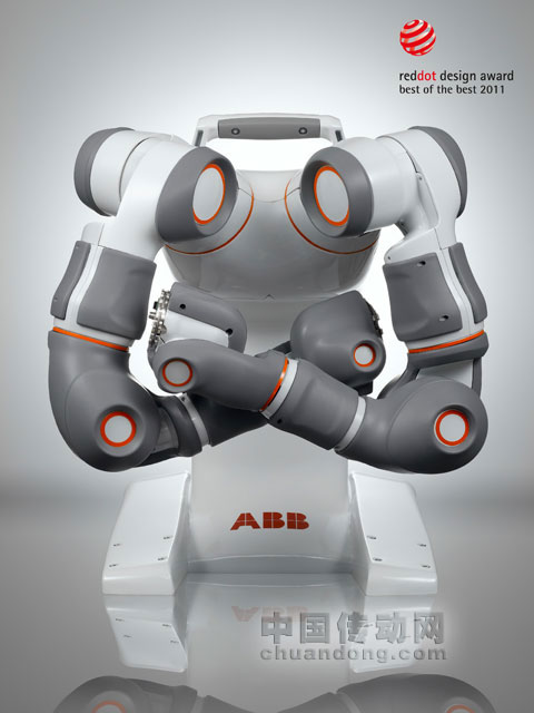 ABB機(jī)器人榮獲2011年紅點(diǎn)設(shè)計大獎