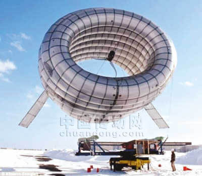 飄浮在空中的風力發(fā)電機問世