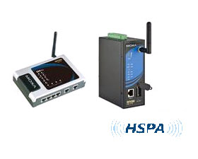 Moxa HSPA工業(yè)級蜂窩路由器，讓基于蜂窩網絡的視頻傳輸變?yōu)榭赡? height=