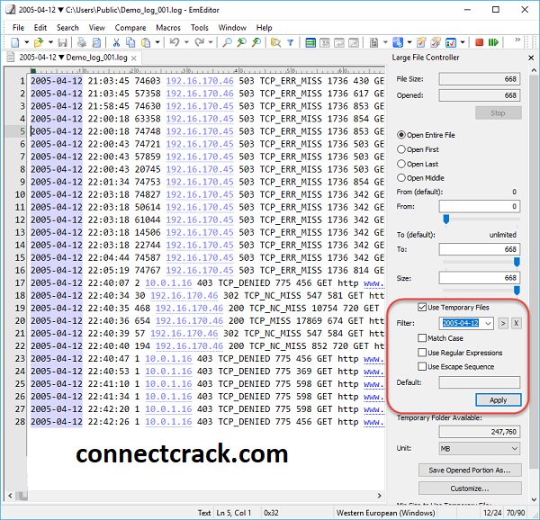 EmEditor Professional 23.1.3 Crack + Serial Key Download [2024]