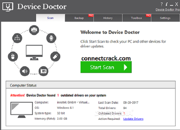 Device Doctor Pro 5.3.521 Crack With License Key 2022 Free Download